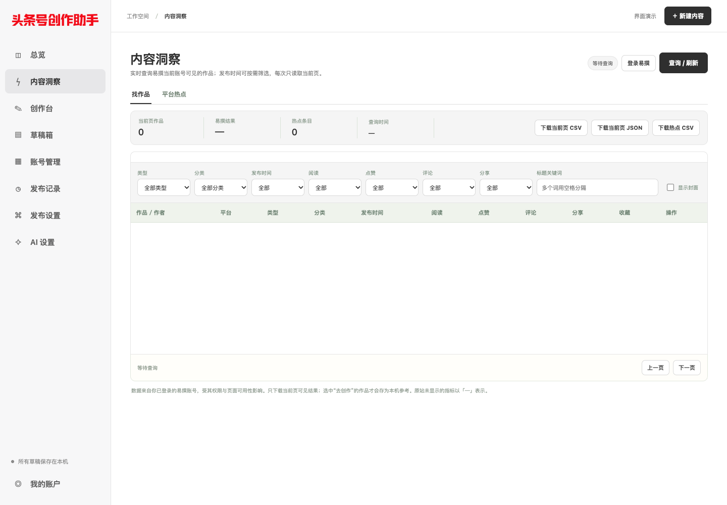 内容洞察